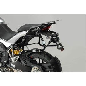 Soportes laterales EVO Negro. Ducati Multistrada 1200 / S (10-14).