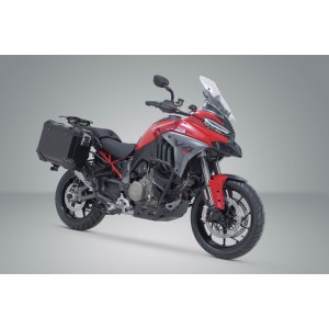 Sistema de maletas TRAX ADV Negro. 37/37 l. Ducati Multistrada V4 (20-).