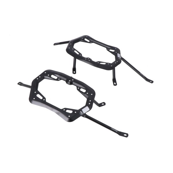 Soporte lateral PRO Negro. Ducati DesertX (22-) / Rally (23-).