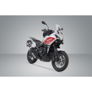 Soporte lateral PRO Negro. Moto Morini X-Cape 650 (21-).