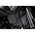 Protector de radiador Negro/Plateado. Kawasaki Versys 1000 (18-).