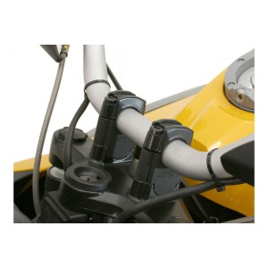 Elevador de manillar H-30 mm. Negro. BMW R 1200 GS/Adv, F 800 GS Adv.