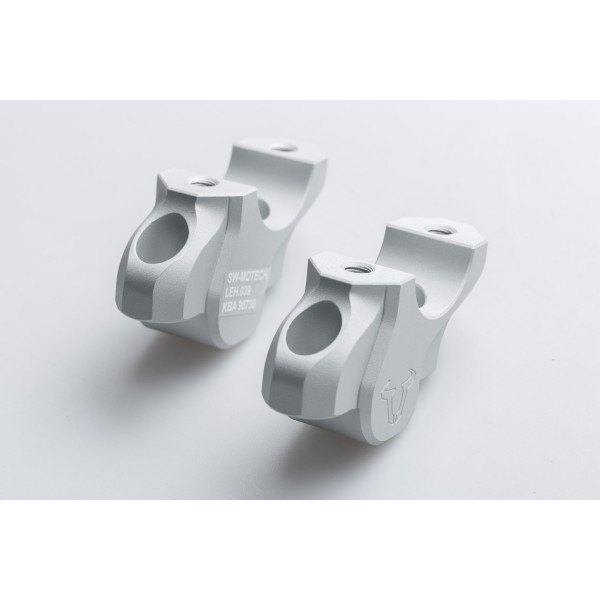 Acercador de manillar Eleva 32 mm. Acerca 20 mm. Plateado. Modelos BMW.