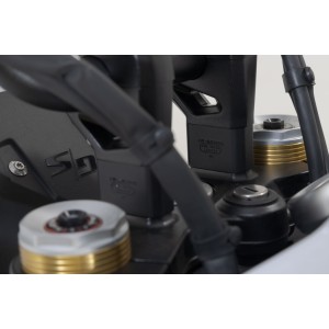 Elevador de manillar H-30 mm. Negro. BMW R 12 G/S (25-).