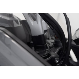 Elevador de manillar H-30 mm. Negro. Triumph Tiger Sport 660 / 800.