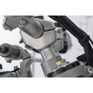 Elevador de manillar Plateado. Ducati DesertX (22-).