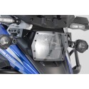 Protector de luces delanteras Soporte con panel PVC. Suzuki V-Strom 1050 (19-).