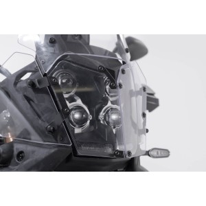 Protección de faros Soporte con pantalla. Ténéré 700 World Raid/Rally.