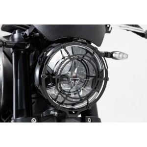 Protector de luces delanteras Rejilla. Negro. Triumph Trident 660 (21-).