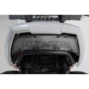 Protector de luces delanteras Soporte con panel de PVC. H-D Pan America (21-).