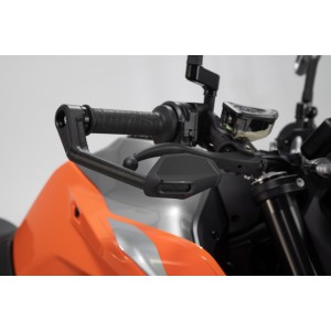 Protectores de maneta con deflector de aire Negro. KTM 790/890/990 Duke, 1290 Super Duke R.