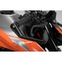 Protectores de maneta con deflector de aire Negro. KTM 790/890/990 Duke, 1290 Super Duke R.