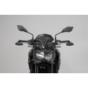 Protectores de maneta con deflector de aire Negro. Modelos Kawasaki, Yamaha MT-09 (23-).