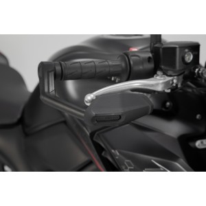 Protectores de maneta con deflector de aire Negro. Modelos Kawasaki, Yamaha MT-09 (23-).