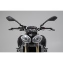 Protectores de maneta Negro. Triumph Street Triple 675.