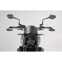 Protectores de maneta con deflector de aire Negro. Para modelos KTM / Triumph.
