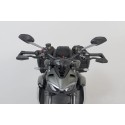 Protectores de maneta con deflector de aire Negro. Ducati Streetfighter V2, Triumph Daytona.