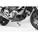 Protector de motor Negro/plateado. Honda NC700 / NC750 con DCT.