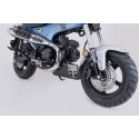 Protector de motor Negro/plateado. Honda Dax 125 (22-).