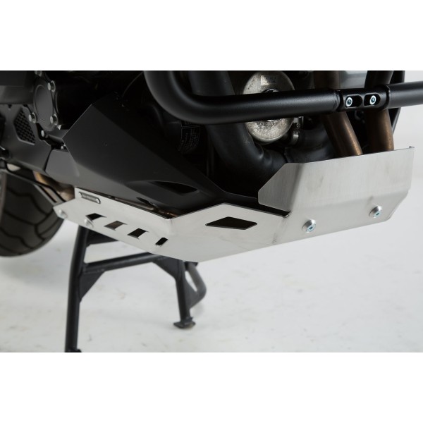 Protector de motor Plateado. Honda VFR 1200 X Crosstourer (11-).