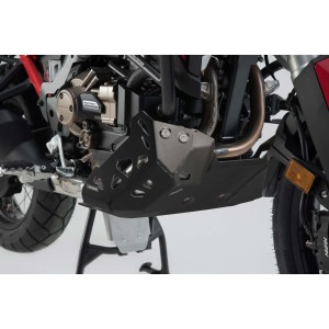 Protección del motor Negro. Honda CRF1100L/Adv Sports (19-) con SBL.