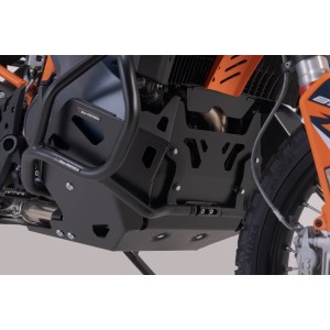 Protección del motor Negro. KTM 790 Adv/R, 890 Adv/R.