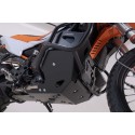 Protección del motor Negro. KTM 790 Adv/R, 890 Adv/R.