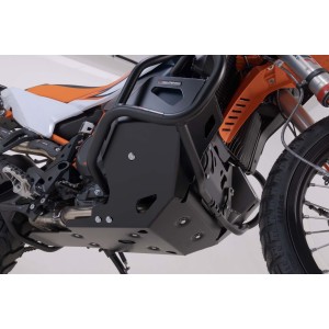 Protección del motor Negro. KTM 790 Adv/R, 890 Adv/R.