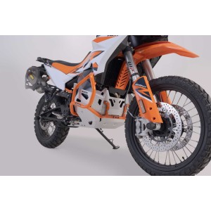 Protección del motor Plateado. KTM 790 Adv/R, 890 Adv/R.