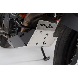 Protector de motor Negro/plateado. 1090 Adv, 1190 Adv/R, 1290 SAdv.