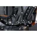 Protector de la tapa para la carcasa del motor Negro. KTM 990 Duke (23-).