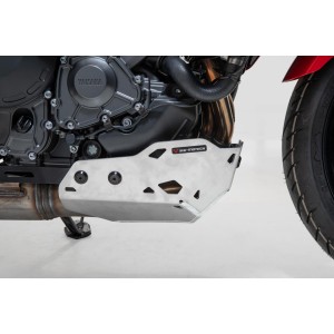 Protección del motor Plateado. Yamaha Tracer 9/GT (20-)/GT+ (22-).