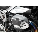 Protección de cilindro Plateado. BMW R1200 R / GS / Adv, R nineT.