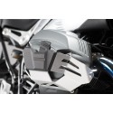 Protección de cilindro Plateado. BMW R1200 R / GS / Adv, R nineT.