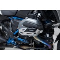 Protector de los cilindros Negro/Plateado. Modelos BMW R 1200 (12-18).