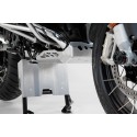 Extensión protector motor para caballete central Plateado. BMW R1200GS (12-18), R1250GS (18-).