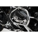 Protección de cilindro Negro/Plata. BMW R 1250 GS, R 1250 R.