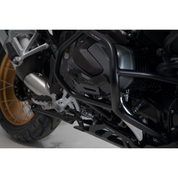 Protección de cilindro Negro. BMW R 1250 GS (18-), R 1250 R (18-).