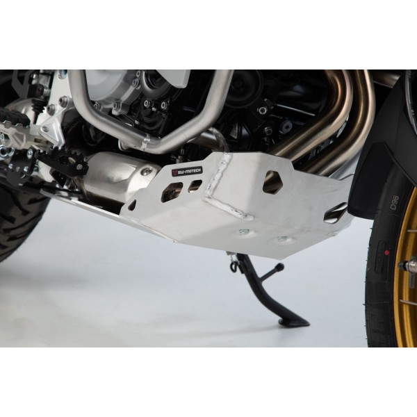 Protección del motor Plateado. BMW F 850 GS Adventure (18-).