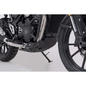 Protector de motor Negro. Triumph Scrambler 400 X (23-).