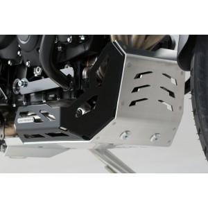 Protector de motor Negro/Plata. Para modelos Triumph Tiger 800 (10-).