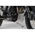 Protector de motor Negro/Plata. Para modelos Triumph Tiger 800 (10-).