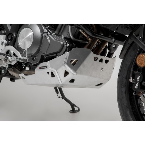 Protector de motor Plateado. Benelli TRK 502 X (18-).