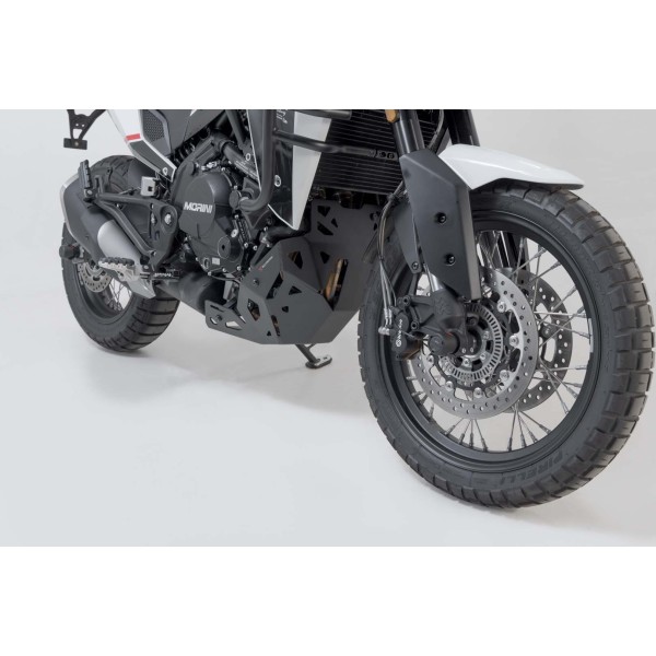 Protección del motor Negro. Moto Morini X-Cape 650 (21-).