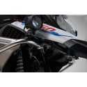 Soportes para luces Negro. BMW R 1200 GS (12-18), R 1250 GS (18-).