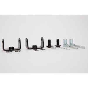 Adaptador para el soporte para luces SW-MOTECH Negro. Para los faros antiniebla orig. de BMW.