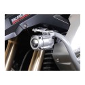 Soportes para luces Plateado. BMW R 1200 GS (08-12).