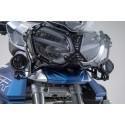 Soportes para luces Negro. Triumph Tiger 800 modelos (10-).