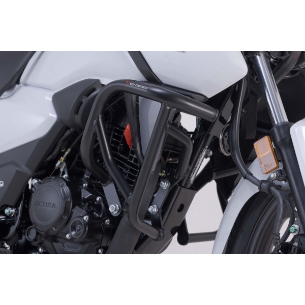 Protecciones laterales de motor Negro. Honda CB125F (20-).