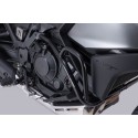 Protecciones laterales de motor Negro. Honda NT 1100 (21-).